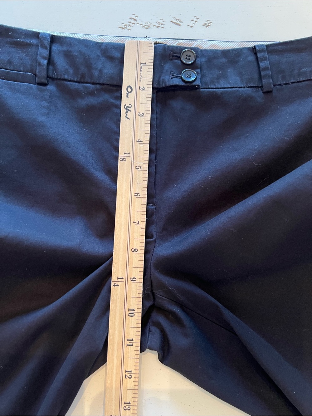 Talbots Black Perfect Crop Curvy cropped Pants Sz 4 - Picture 8 of 10
